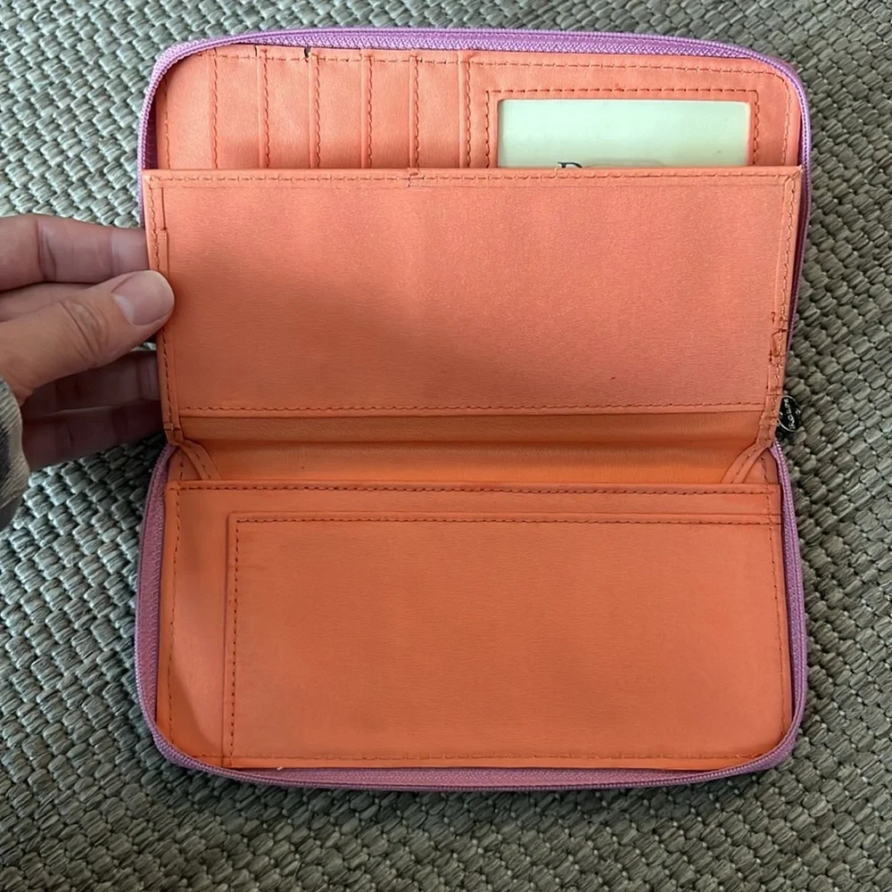 Rolfs Zip Round Leather Wallet